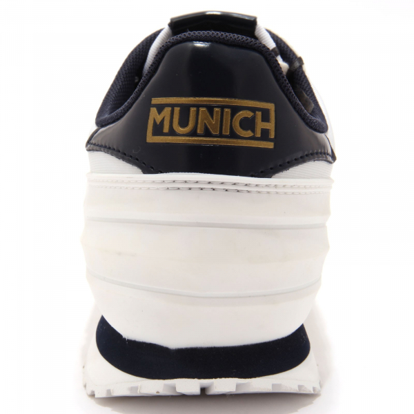 2241AD sneaker uomo MUNICH MASSANA white blue shoes man