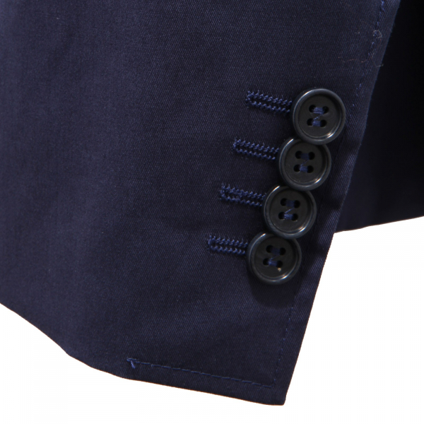 2244AG giacca uomo CANALI blue cotton stretch jacket man