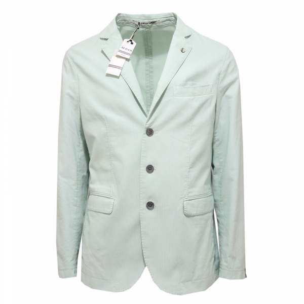 2247O giacca uomo AT.P.CO cotone verde acqua jacket men