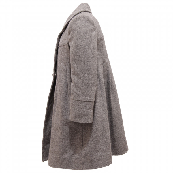 2250V cappotto bimba girl SIMONETTA wool grey coat