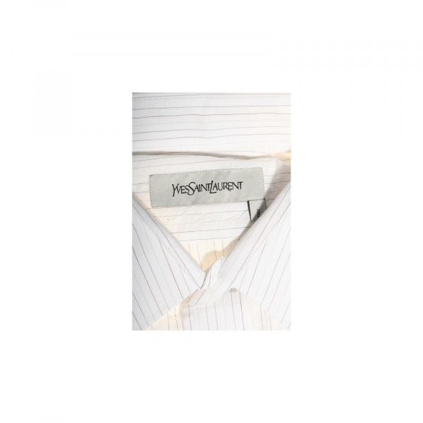 22537 camicia YVES SAINT LAURENT YSL rigata camicie uomo shirt men