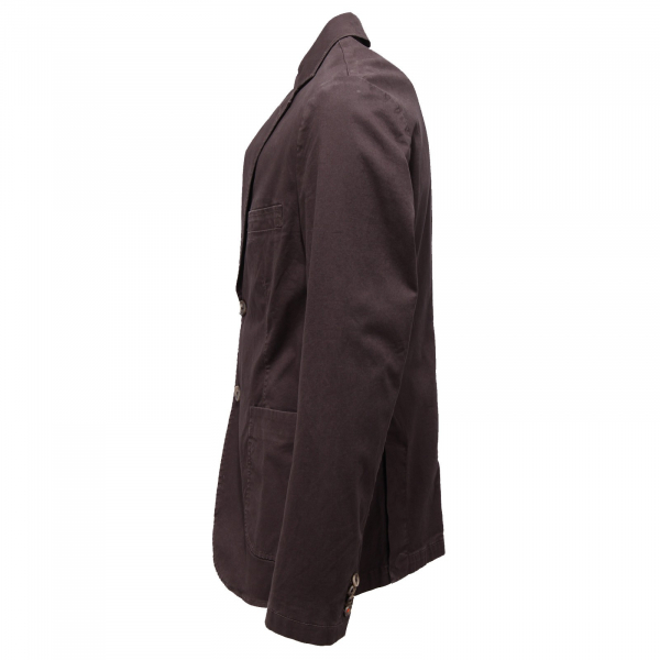 2255Z giacca uomo SUN 68 cotton grey/brown garment dyed jacket man