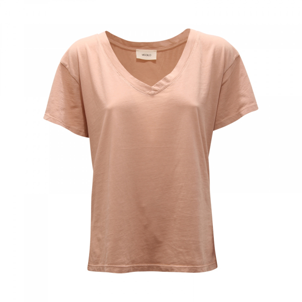 2265AQ maglia donna VICOLO woman v-neck t-shirt