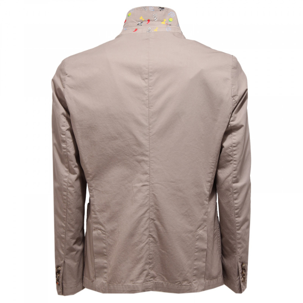 2265Z giacca uomo SUN 68 cotton grey dove jacket man