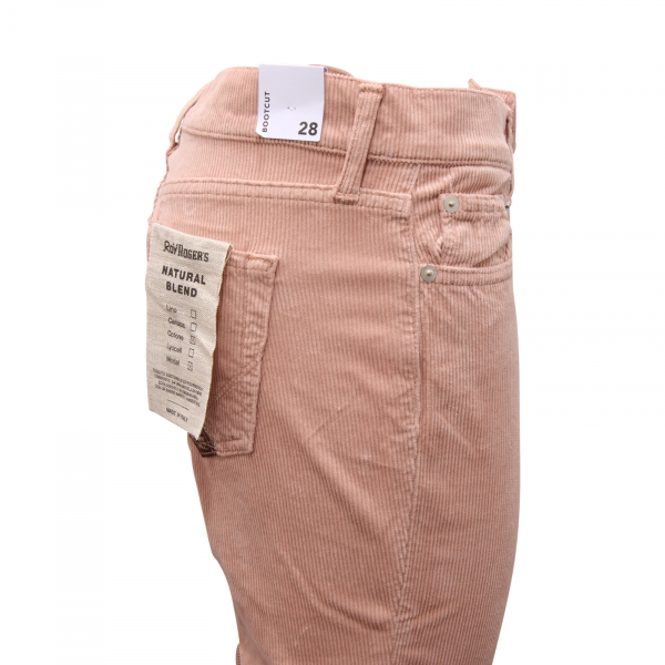 2267AT pantalone velluto donna ROY ROGER'S ZANDRA woman velvet pants
