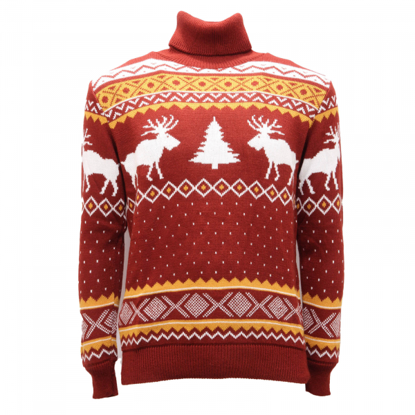 2269AM maglione dolcevita uomo LOVED. man turtlenek  