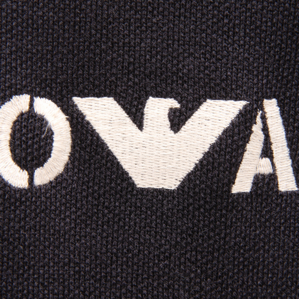 2269AZ MAGLIONE UOMO EMPORIO ARMANI MAN WOOL BLEND SWEATER BLUE