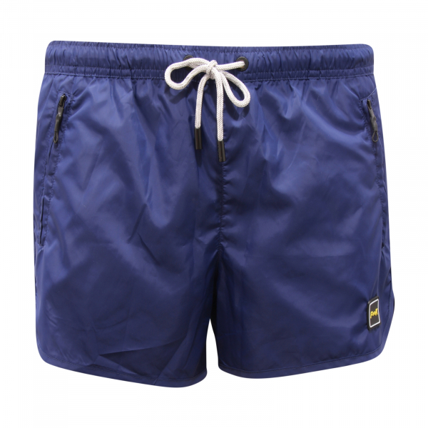 2277AV COSTUME BOXER UOMO F**K MAN BEACHWEAR BLUE