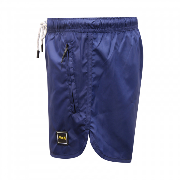 2277AV COSTUME BOXER UOMO F**K MAN BEACHWEAR BLUE