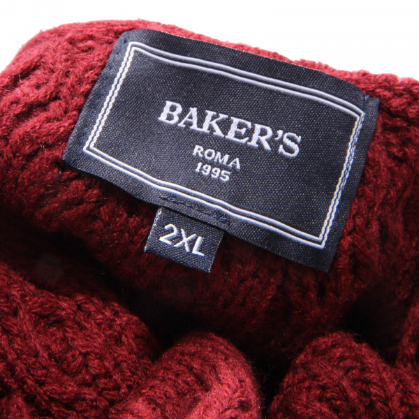 BAKER'S man wool blend turtlenek 2283AM dolcevita uomo 