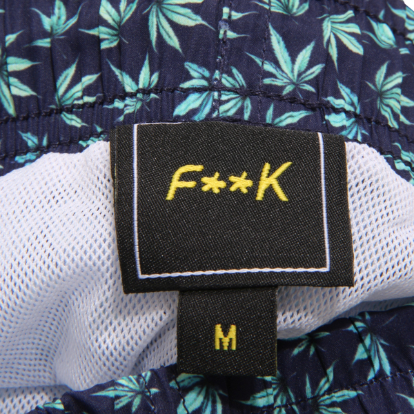 2283AV COSTUME BOXER UOMO F**K MAN BEACHWEAR