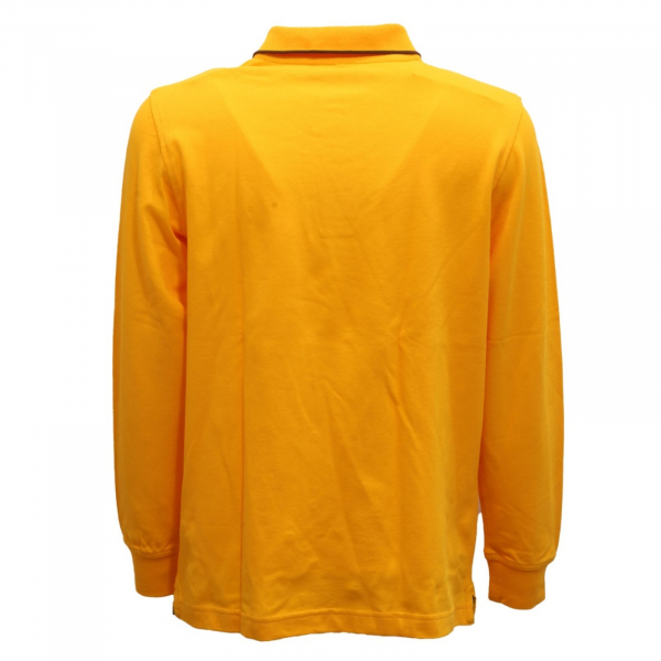 2298AL polo bimbo boy SUN 68 kids t-shirt yellow