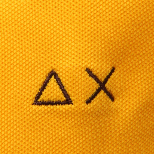 2298AL polo bimbo boy SUN 68 kids t-shirt yellow