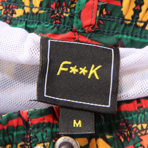 2298AV COSTUME BOXER UOMO F**K MAN BEACHWEAR