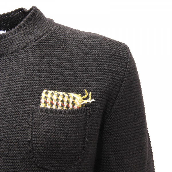 2303AP maglione giacca uomo OVER-D man sweater black