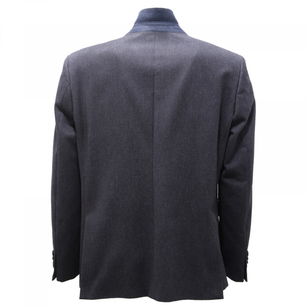 2333AG giacca uomo BASTIANELLO dark blue winter cotton jacket man