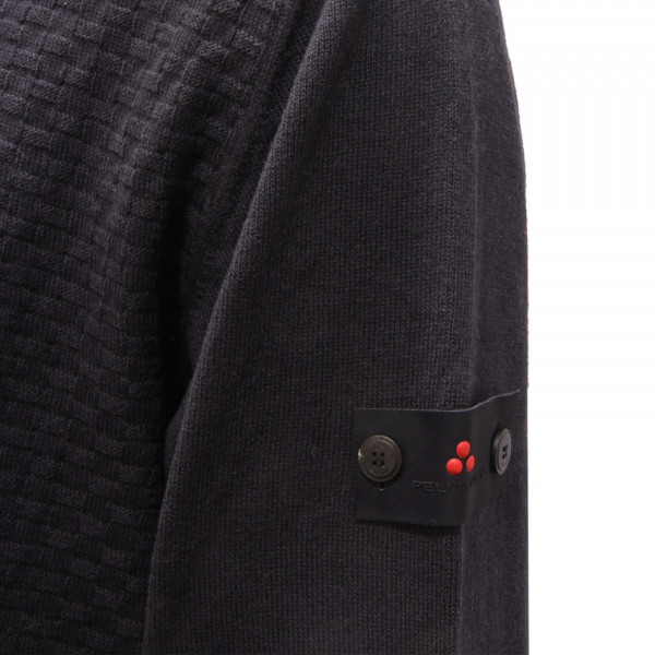 2339AZ MAGLIONE UOMO PEUTEREY SHIPKA MAN COTTON/WOOL SWEATER BLUE