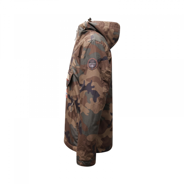 2350AQ giubbotto uomo mimentico NAPAPIJRI RAINFOREST PKY PRT man jacket
