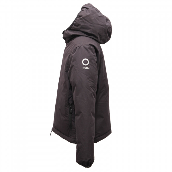 2367AL giubbotto bimbo SUNS MONTE BIANCO kids padded jacket black