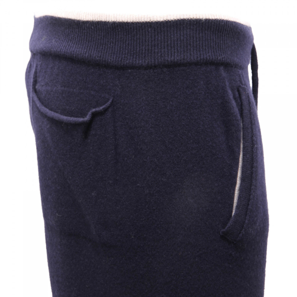 2379AM  pantalone tuta uomo DANIELE FIESOLI man wool tsweatpants model gym