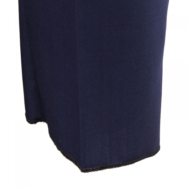 2398AN pantalone uomo NO BRAND man wool trousers blue