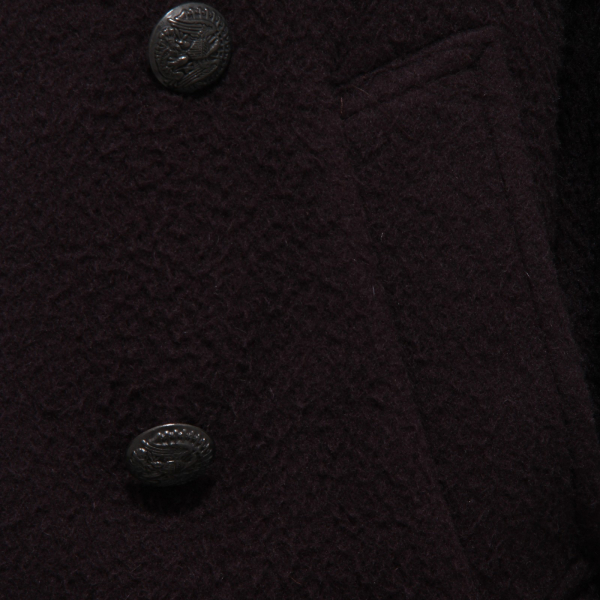 2405J cappotto uomo BOTTEGA MARTINESE mix wool blue jacket coat man