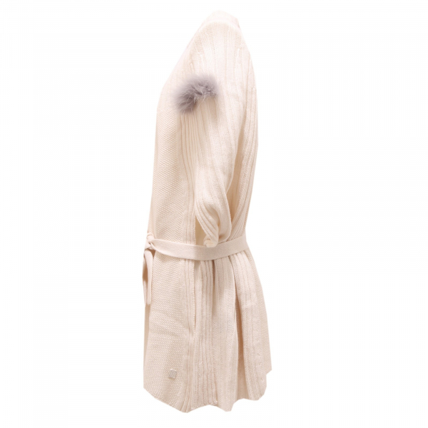 2410R maglione mantella collo alto bimba FENDI lana   cachemire kids jumpers