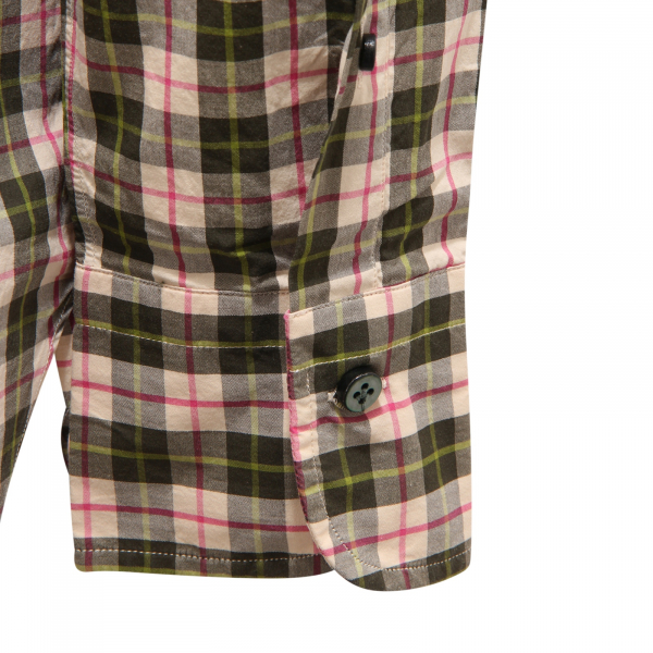 2432AR camicia uomo MAZZARELLI SLIM FIT man button down shirt