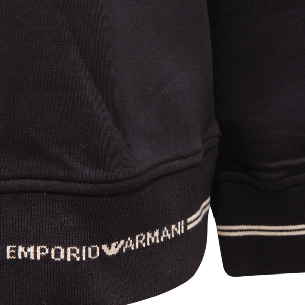 2440AZ FELPA UOMO EMPORIO ARMANI MAN SWEATSHIRT BLUE