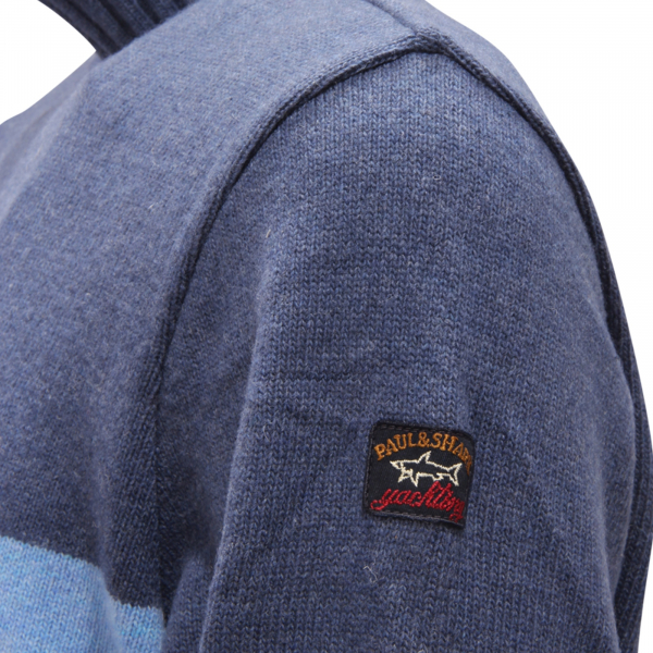 2472AZ DOLCEVITA UOMO PAUL&SHARK MAN WOOL BLEND TURTLENECK SWEATER
