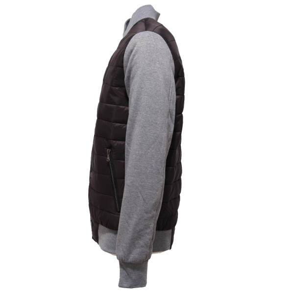 2472J giubbotto felpa uomo U.S. POLO ASSN. black ultralight jacket man