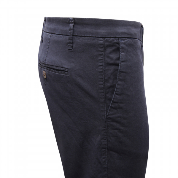 2479AU pantalone uomo J.D.WILSON man SUPER SLIM trousers blue