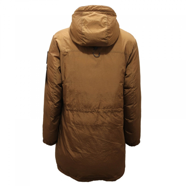 2482AI giubbotto uomo OUTHERE man down padded jacket brown/green