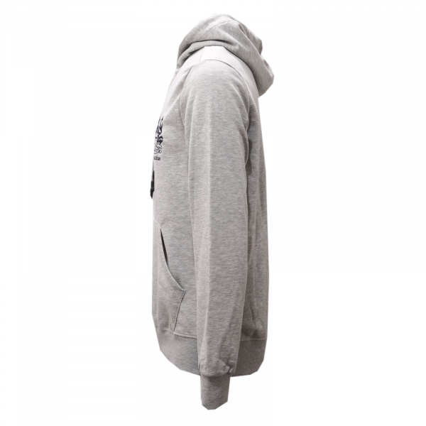 Aquascutum 2483AE felpa cappuccio uomo AQUASCUTUM grey cotton sweatshirt man 