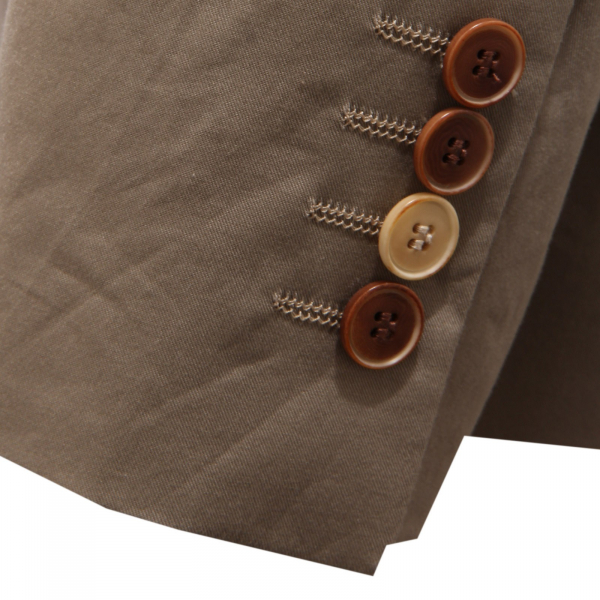 2552AG giacca uomo SELECTED light brown cotton jacket man