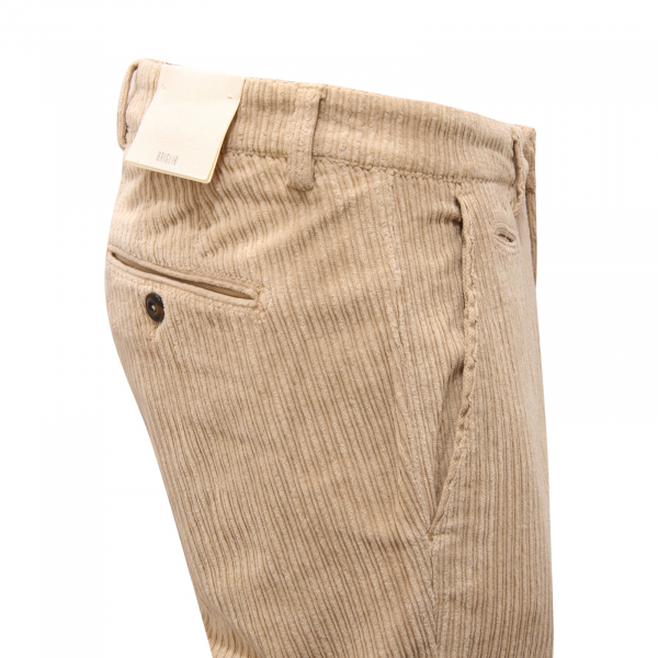 2588AR pantalone velluto uomo BRIGLIA SLIM man velvet trousers