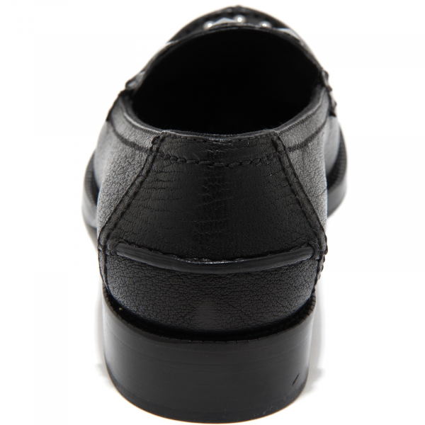 26094 mocassino donna CAR SHOE nero scarpa loafer shoes women