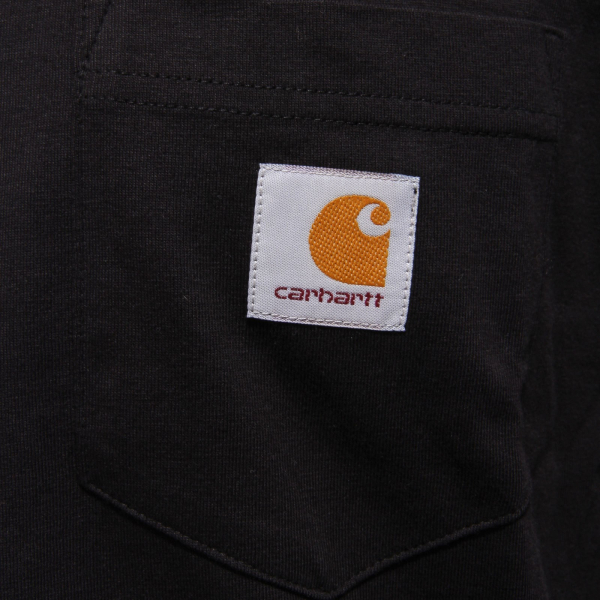 2660AC maglia uomo CARHARTT cotton black pocket t-shirt men