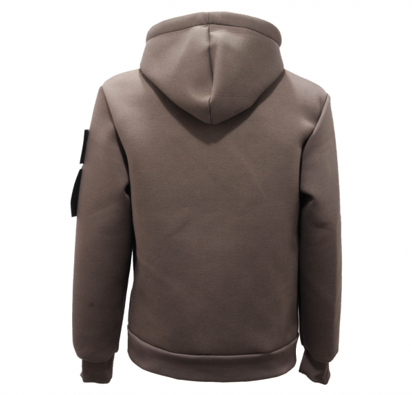 2696AI felpa giacca uomo OUTHERE man neoprene sweatshirt jacket green