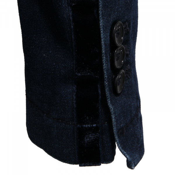 2704AB giacca uomo GAZZARRINI SLIM FIT blue denim jacket men