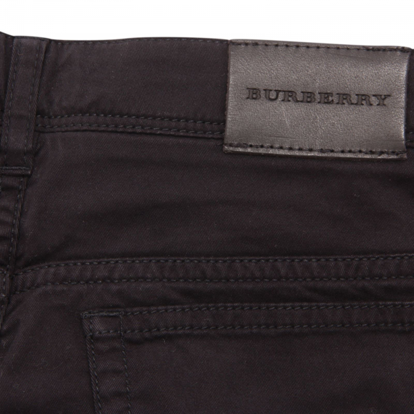 2724AZ pantalone bimbo BURBERRY boy kids trousers blue