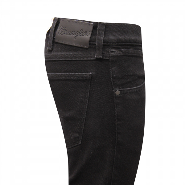 2756AU jeans uomo WRANGLER STRANGLER man denim black