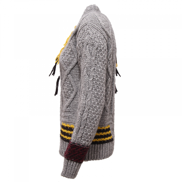 2772R maglione donna CYCLE grigio lana sweater wool woman