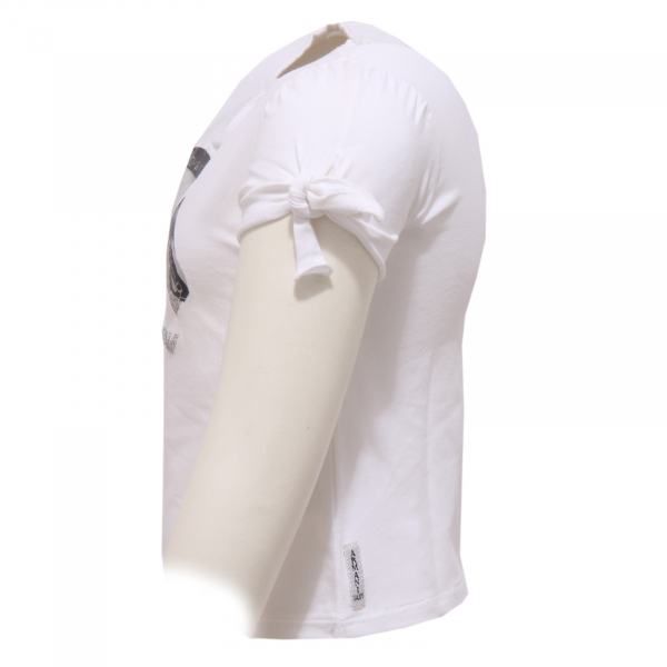 2772X maglia bimba ARMANI BABY GIRL t-shirt cotton white