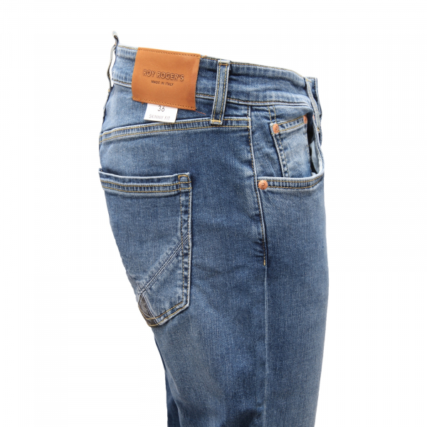 2790AT jeans uomo ROY ROGER'S 317 SVEN SKINNY man trousers