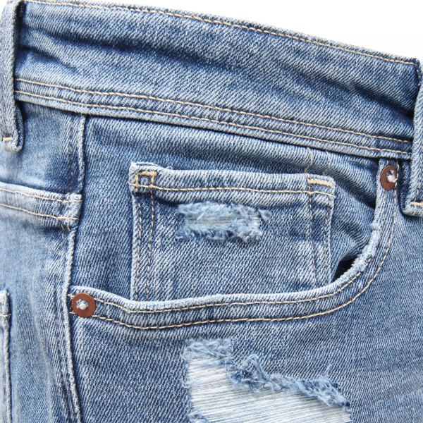 2803AQ bermuda uomo SELECTED HOMME man distressed denim shorts
