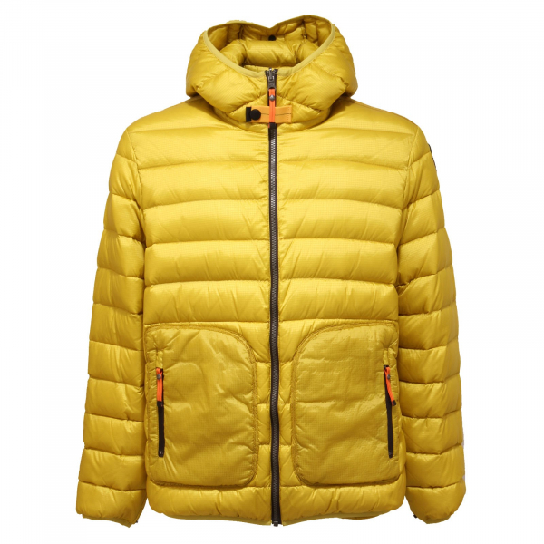 2809AC giubbotto uomo PARAJUMPERS TOP NOTCH 3 IN 1 green/yellow jacket men