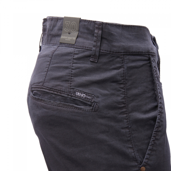 2845AU pantalone uomo LIU JO man trousers blue