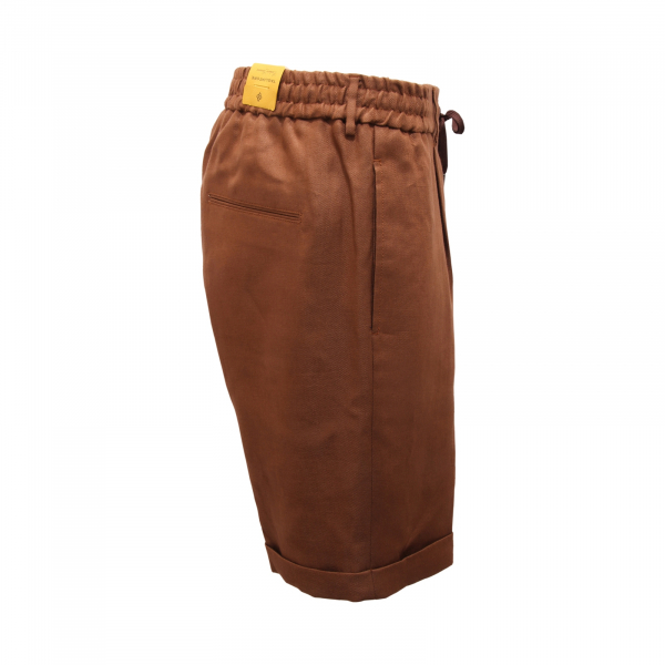 2866AU bermuda uomo TAGLIATORE B-DONNY man linen short