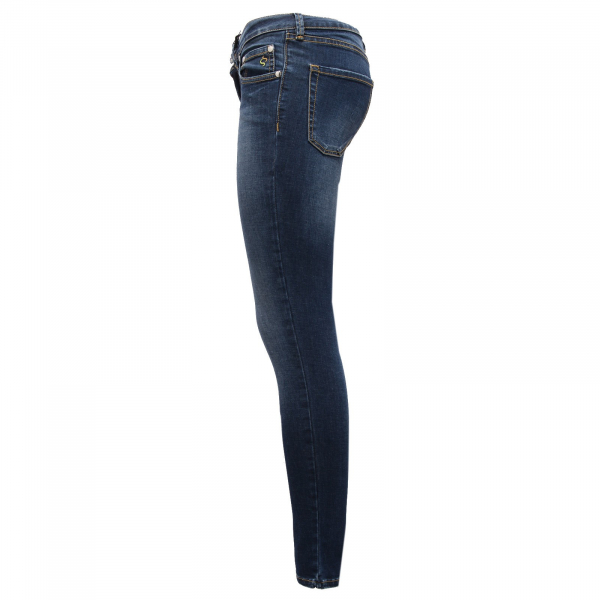 2869Z jeans donna SIVIGLIA 599 SKINNY FIT vintage blue pants woman